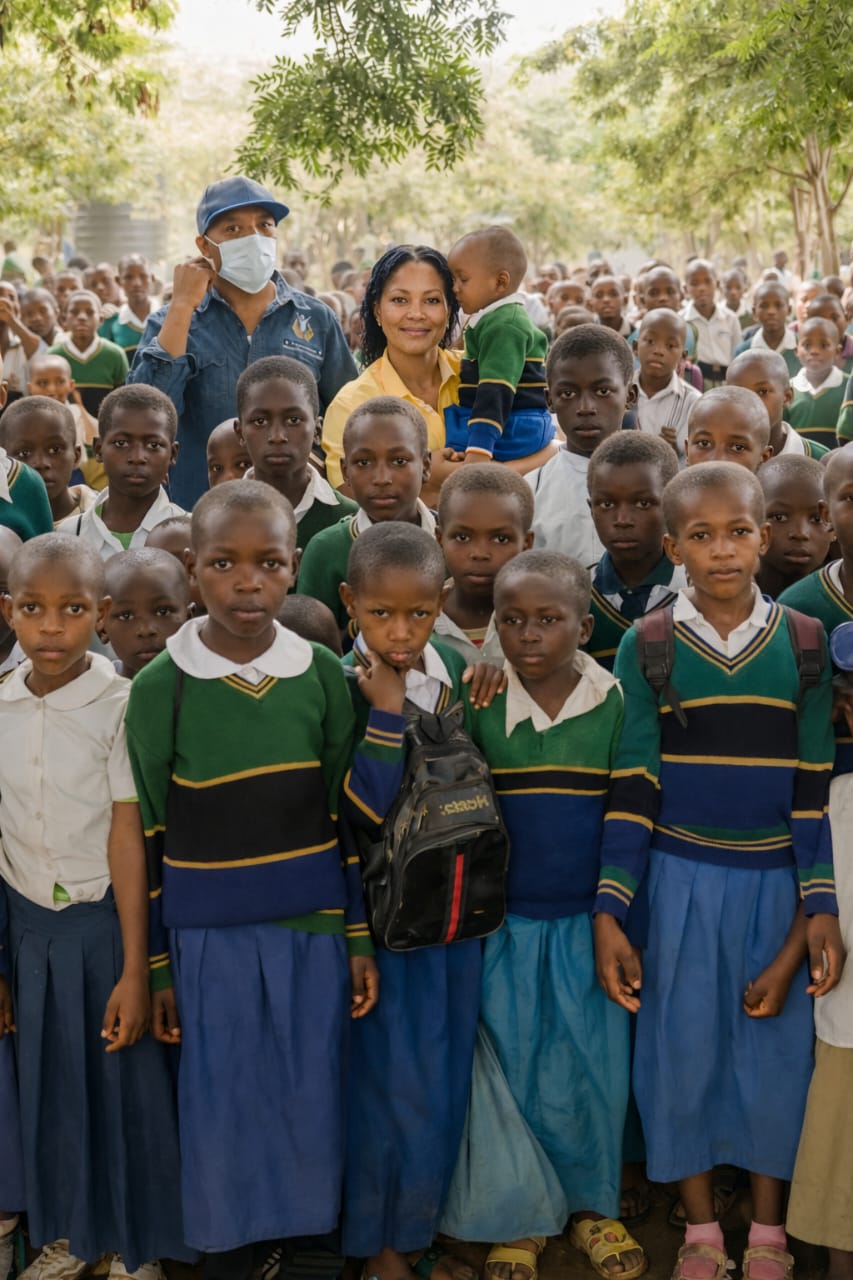 Enkitoria Foundation outreach at Einoti Primary School - 1